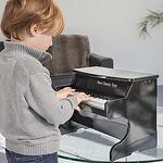 Детско дървено пиано - Черно