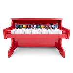 Детско дървено пиано - Червено