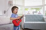 Детска дървена китара – Червена