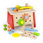 Детска ролева игра – Детска дървена работилница с инструменти