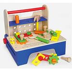 Детска ролева игра – Дърводелска работилница с инструменти Viga toys