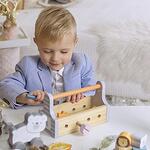 Детска ролева игра – Дървен комплект с инструменти