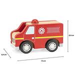 Детска дървена пожарна кола Viga toys