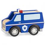 Детска дървена полицейска кола