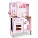 Детска дървена кухня в розово Модерна New Classic Toys