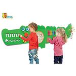 Детска дървена игра за стена – Крокодил Viga toys