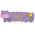 Детска дървена игра за стена – Хипопотам Viga toys