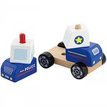 Детска полицейска количка и 3Д пъзел Viga toys