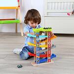 Детска дървена писта с 6 колички Тooky Toy