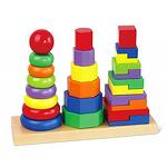 Играчка за сортиране на геометрични фигури Viga Toys