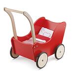 Детска количка за кукли в червено New Classic Toy