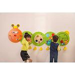 Детска дървена игра за стена – Гъсеница Viga toys