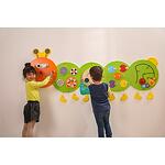 Детска дървена игра за стена – Гъсеница Viga toys