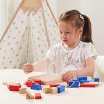 3Д дървени блокчета Viga toys