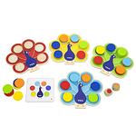 Дървенa игра с цветове - Паун Viga toys