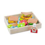 Детска дървена кутия за сандвичи