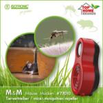 Isotronic M&M Уред с ултразвук против мишки плъхове мухи и комари за 30 кв.м
