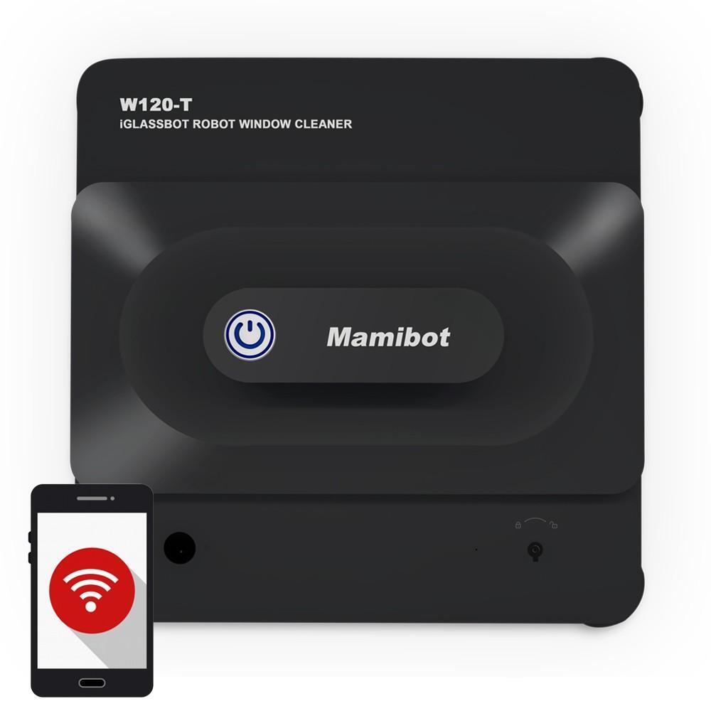 Window cleaning robot MAMIBOT iGLASSBOT W120T (black)
