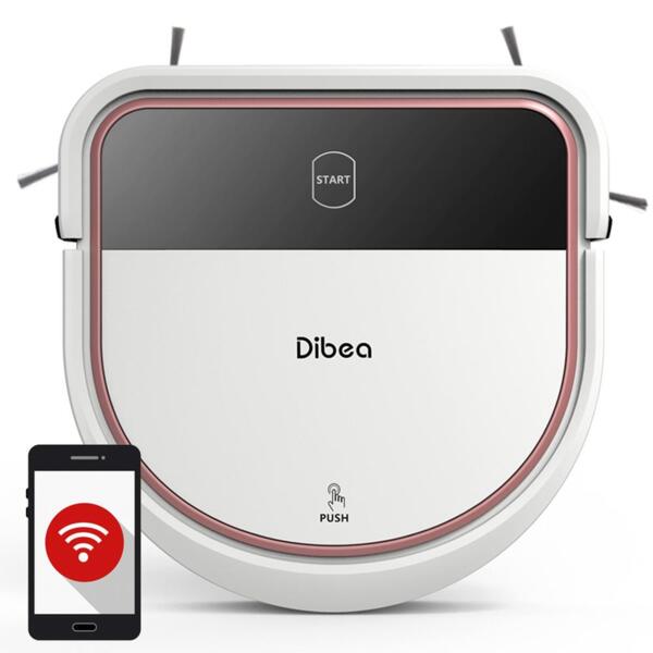 Прахосмукачка робот DIBEA D500 - мокро почистване...