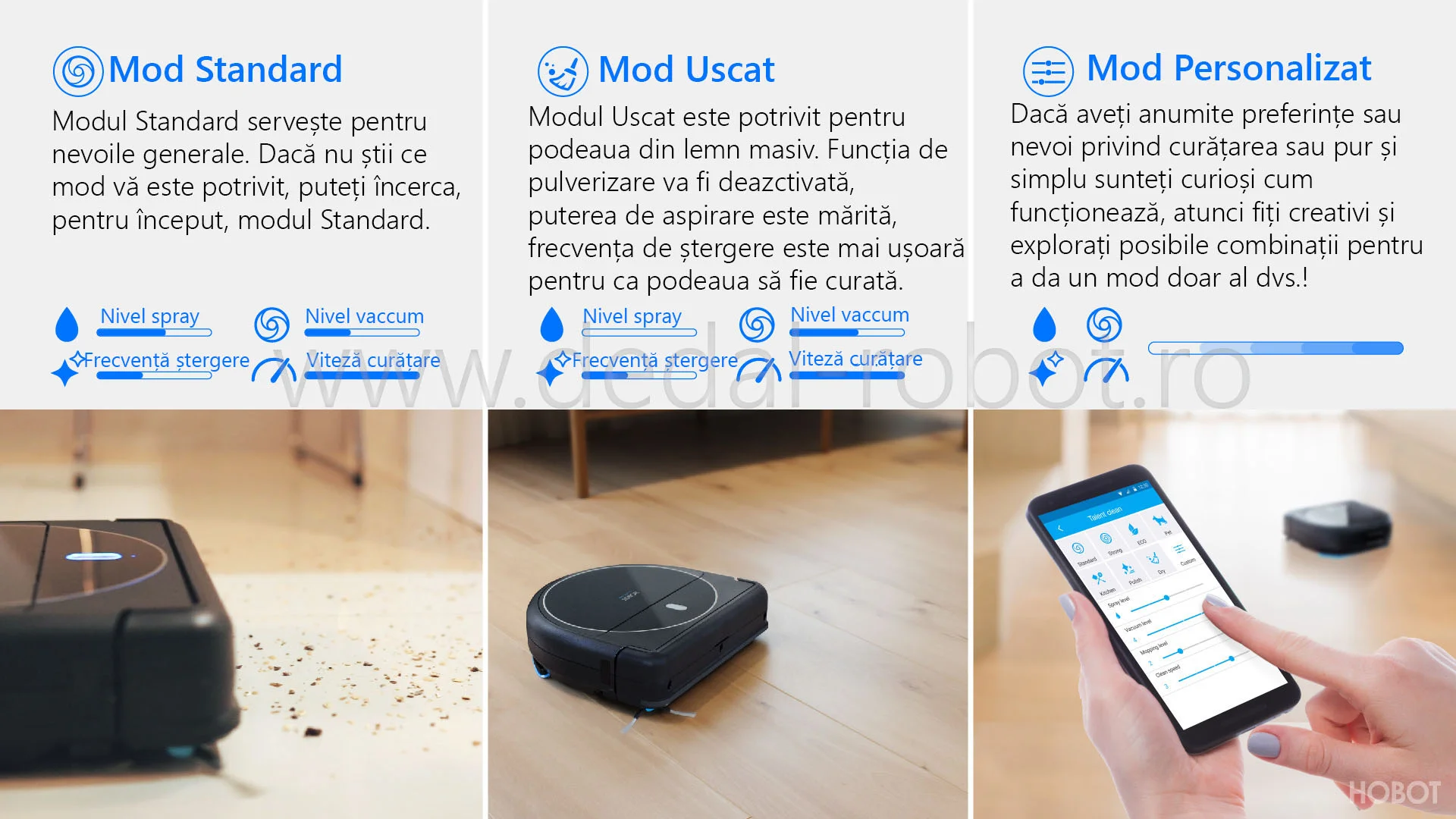 HOBOT LEGEE 688- Robot Vacuum Cleaner Mop, Map in real time, App