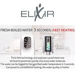 Reverse Osmosis Water Purification and Heating Dispenser and Mineral Enrichment ELIXIR (Black)-Copy