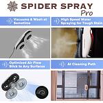 Innovative window cleaning robot Spider SPRAY Pro (with spray function)