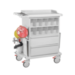 Медицинска количка за спешни случаи и приготвяне на превръзки E-256