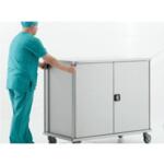 Медицинска количка за инструменти, стерилни продукти и дрехи - 40655