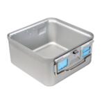 Контейнер за стерилизация с Прозрачен капак (с неперфорирана кутия) 285 x 280 x 130 мм - Модел 1/2