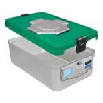 Контейнер за стерилизация с Прозрачен капак (с неперфорирана кутия) 465 x 280 x 130 мм - Модел 3/4
