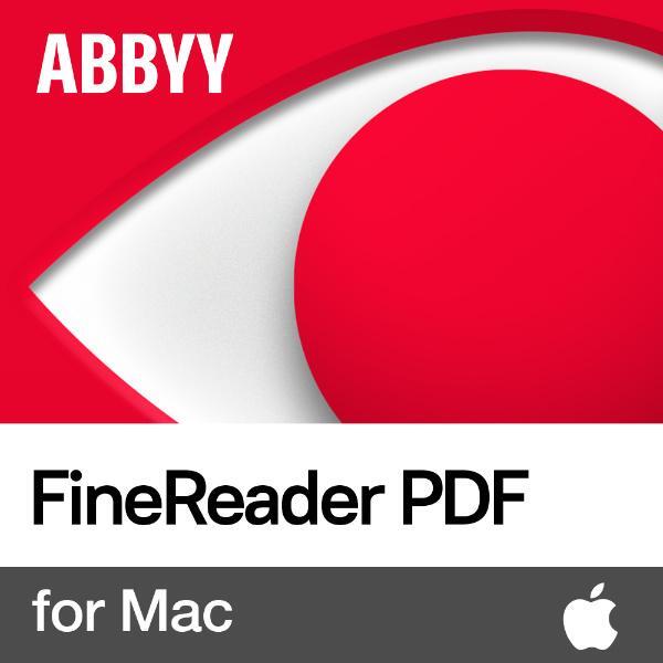 Abbyy FineReader PDF for Mac - Single User Abbyy FineReader PDF for Mac - Single User