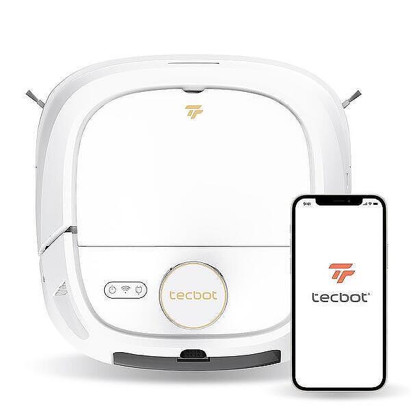 Primul Robot Aspirator cu Auto-Clătire TECBOT M1