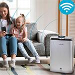 Purificator aer cu umidificator Oberon 488 (până la 60m²), WI-FI, Lampa UV, Ionizator-Copy