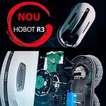HOBOT 2S - Robot curățare geamuri cu 2 pulverizatoare, Aplicație mobilă, UPS încorporat, Voce Creativă, Memento-Copy