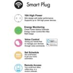 Priză Smart Dedal, 16A, Wi-Fi, monitorizare consum