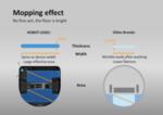 Mop robot cu aspirare Legee 669, Curățare umedă și uscată, Giroscop, Curățare sistematică