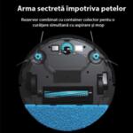 Aspirator robot MAGNUM One, Aplicatie in lb.romana, Mop, Harta, Alexa/Google Home-White-Copy