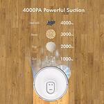 Neabot NoMo Q11 - Aspirator robot cu Auto-Golire, 4000 Pa, laser încorporat