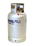 Алуминиева газова бутилка с мултиклапан, 27л, ALUGAS Travel Mate