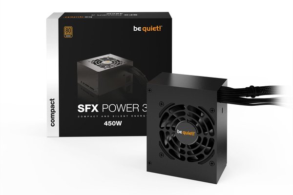 Alimentation PC Be Quiet! SFX Power 3 450W 80 Plus Bronze, Silencieuse Et Fiable Pour Votre Configuration.