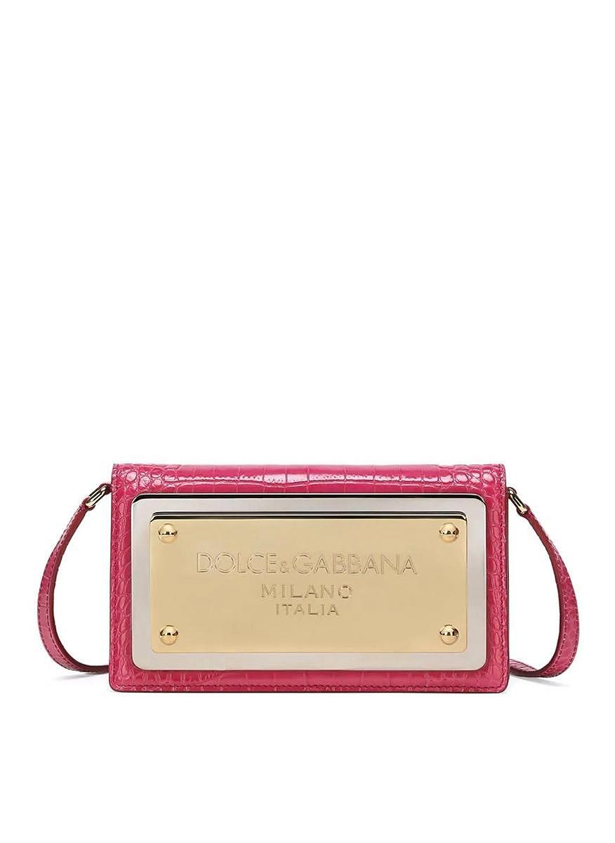 Чанта с макси лого Dolce&Gabbana