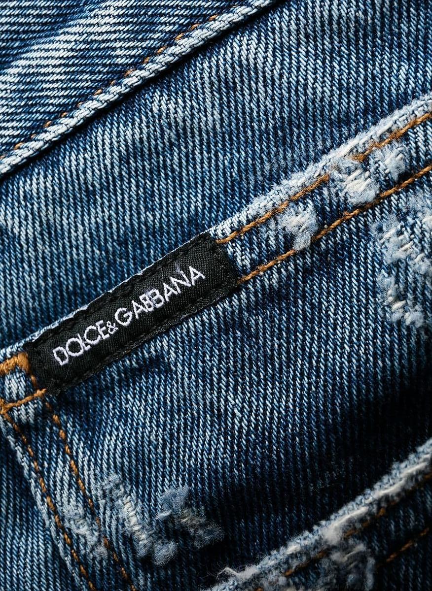 Деним от 100% памук с лого Dolce&Gabbana