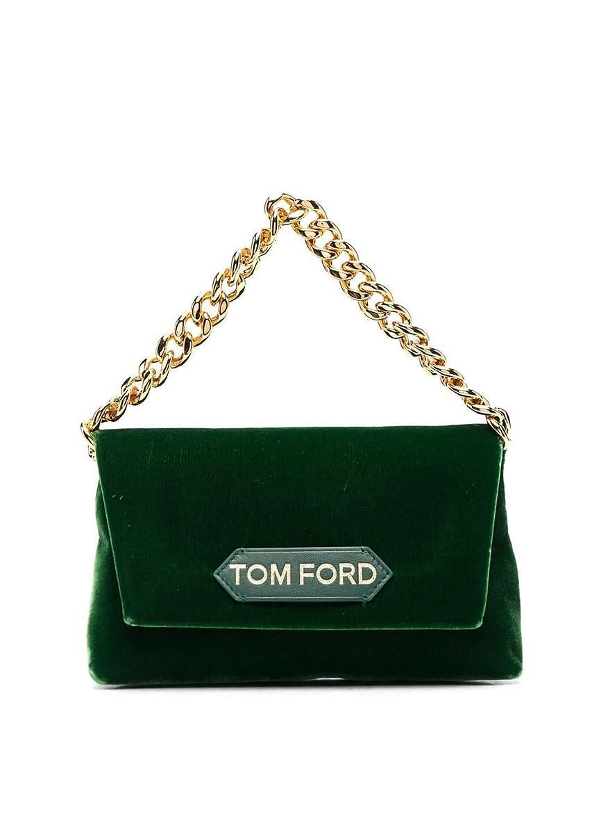 Мини чанта от кадифе  Tom Ford