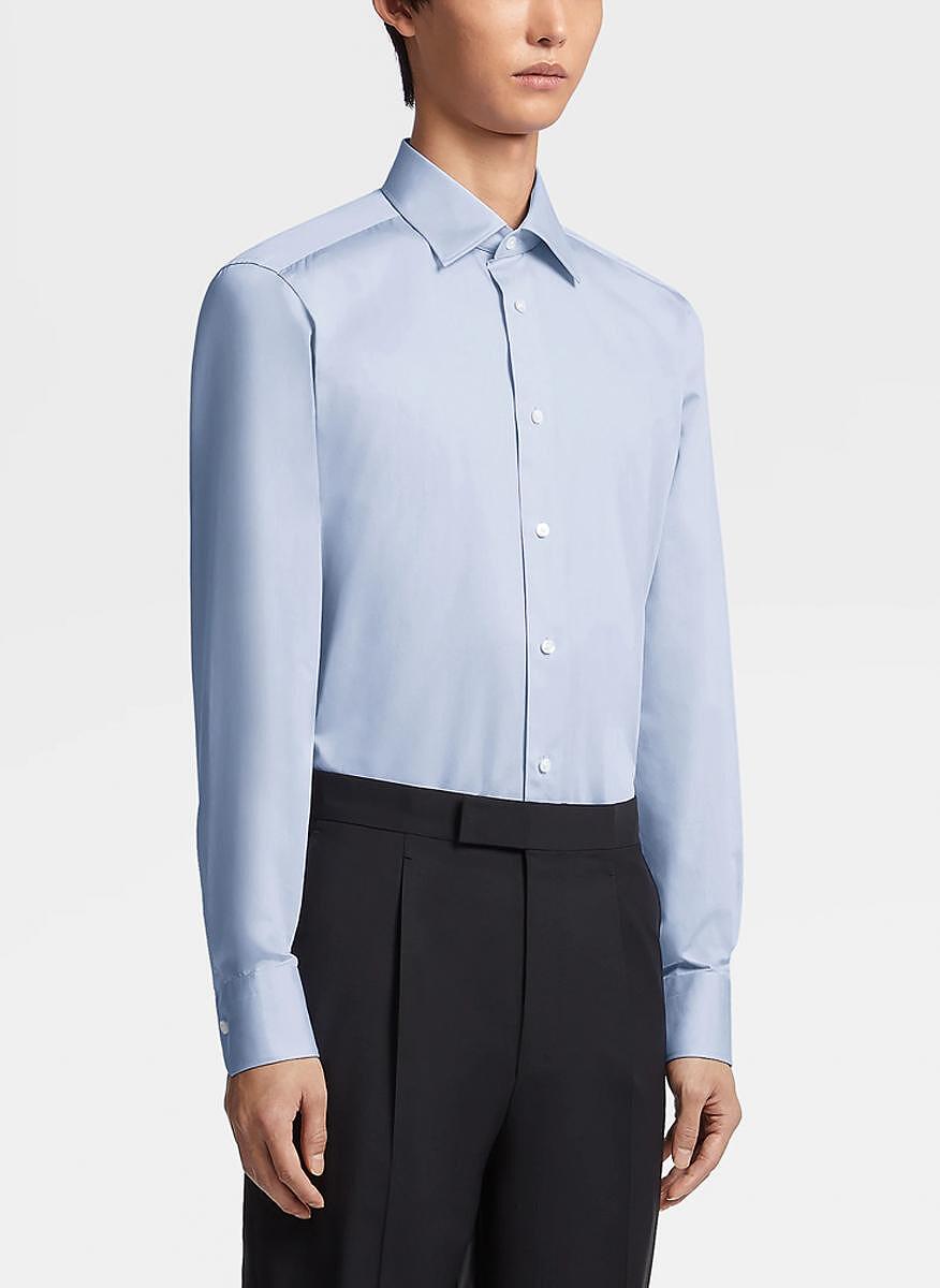 Риза от памук Zegna