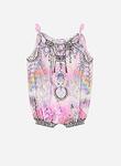 BABIES TIE SHOULDER ROMPER
