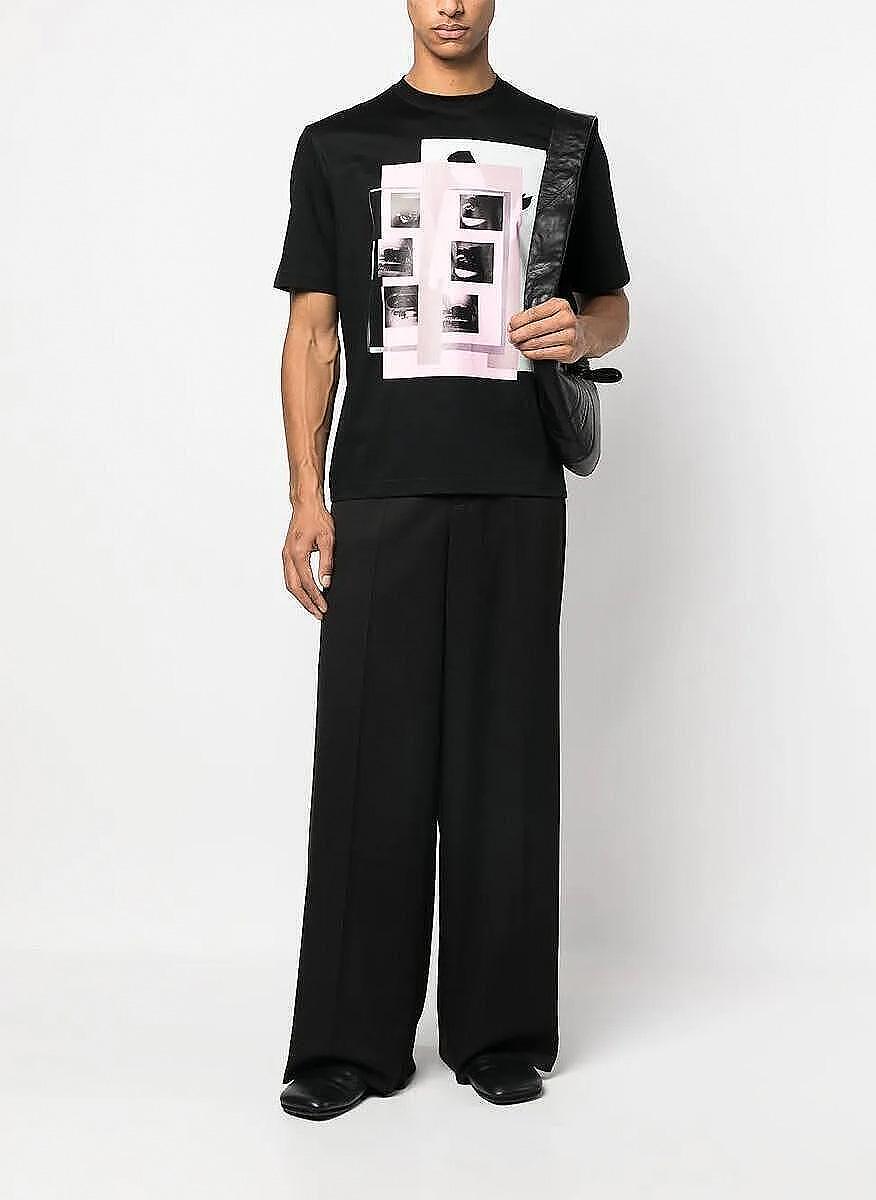 Тишърт с принт Lanvin