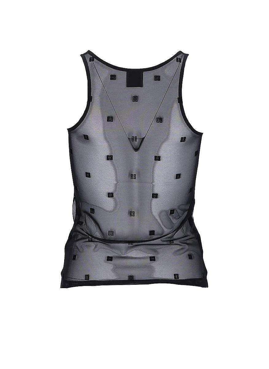 Топ с прозрачен ефект Givenchy