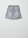 Къс панталон с принт Brunello Cucinelli Kids 12