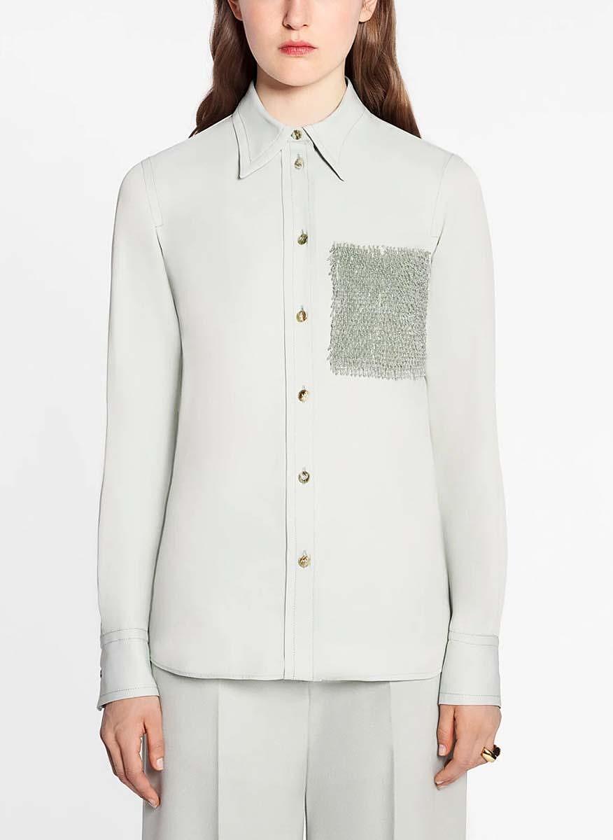 Риза с мъниста Lanvin