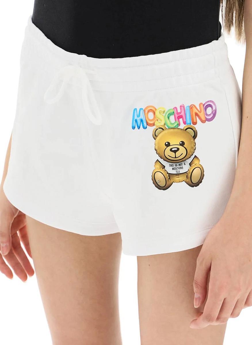 Къс спортен панталон 'Teddy Bear' Moschino